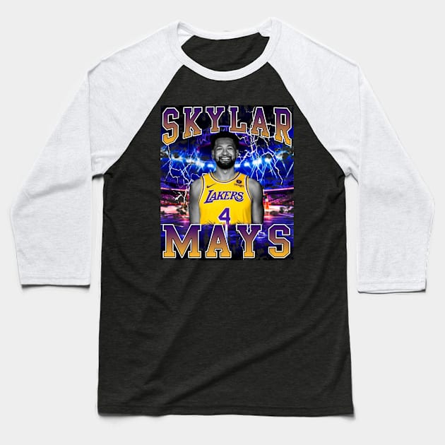 Skylar Mays Baseball T-Shirt by Gojes Art